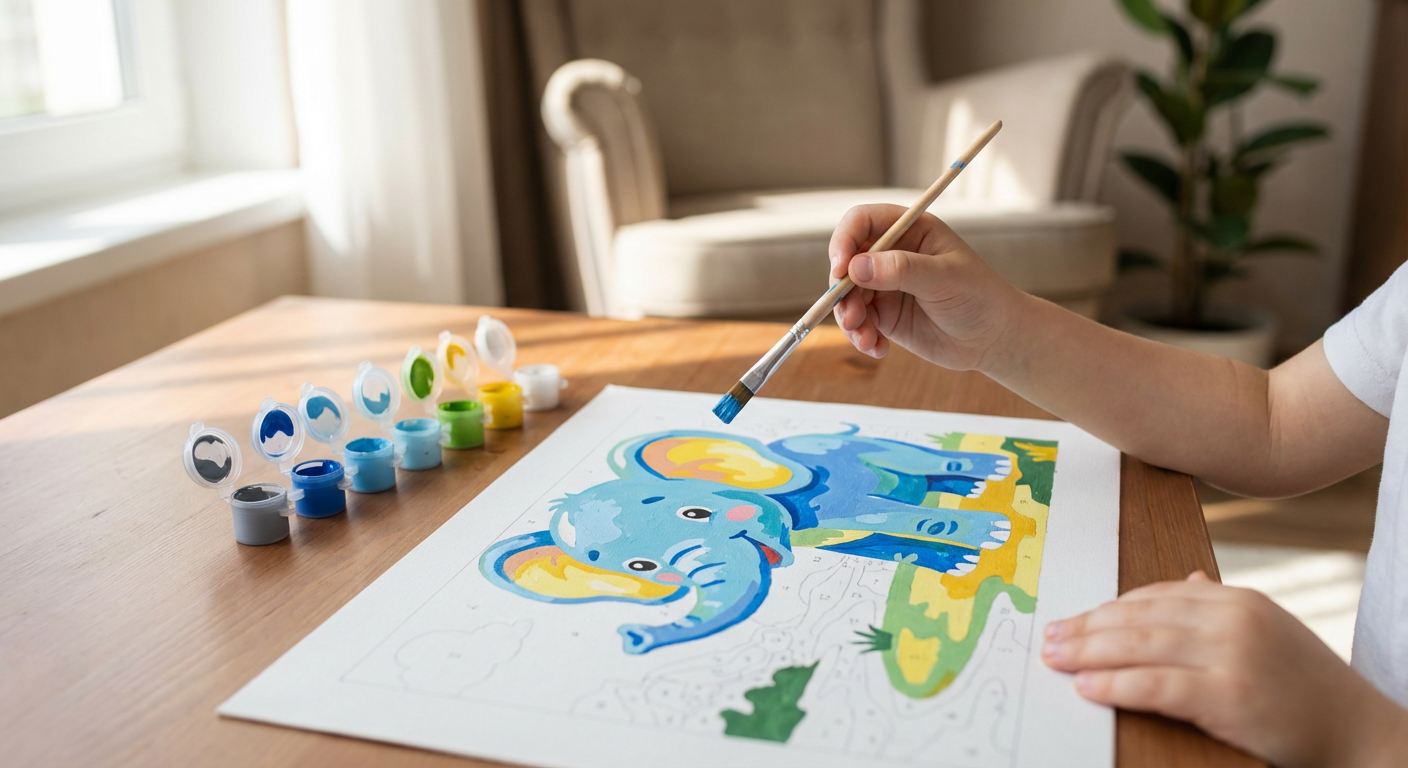 portalraizes.com - Por Que a Pintura por N&uacute;meros &eacute; Perfeita para o Desenvolvimento Infantil